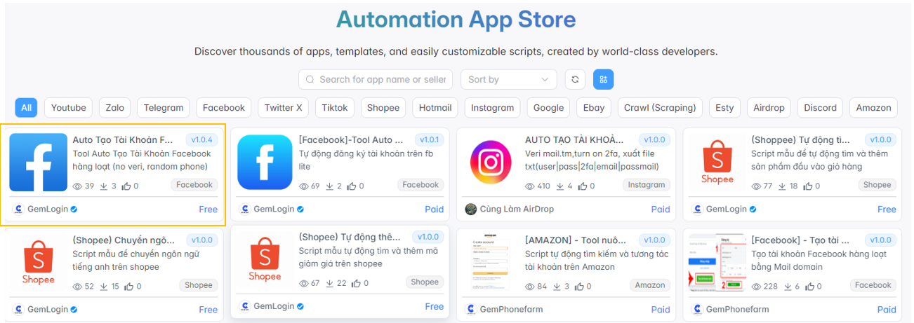 GemPhoneFarm 的 Facebook novery reg 脚本下载和使用说明