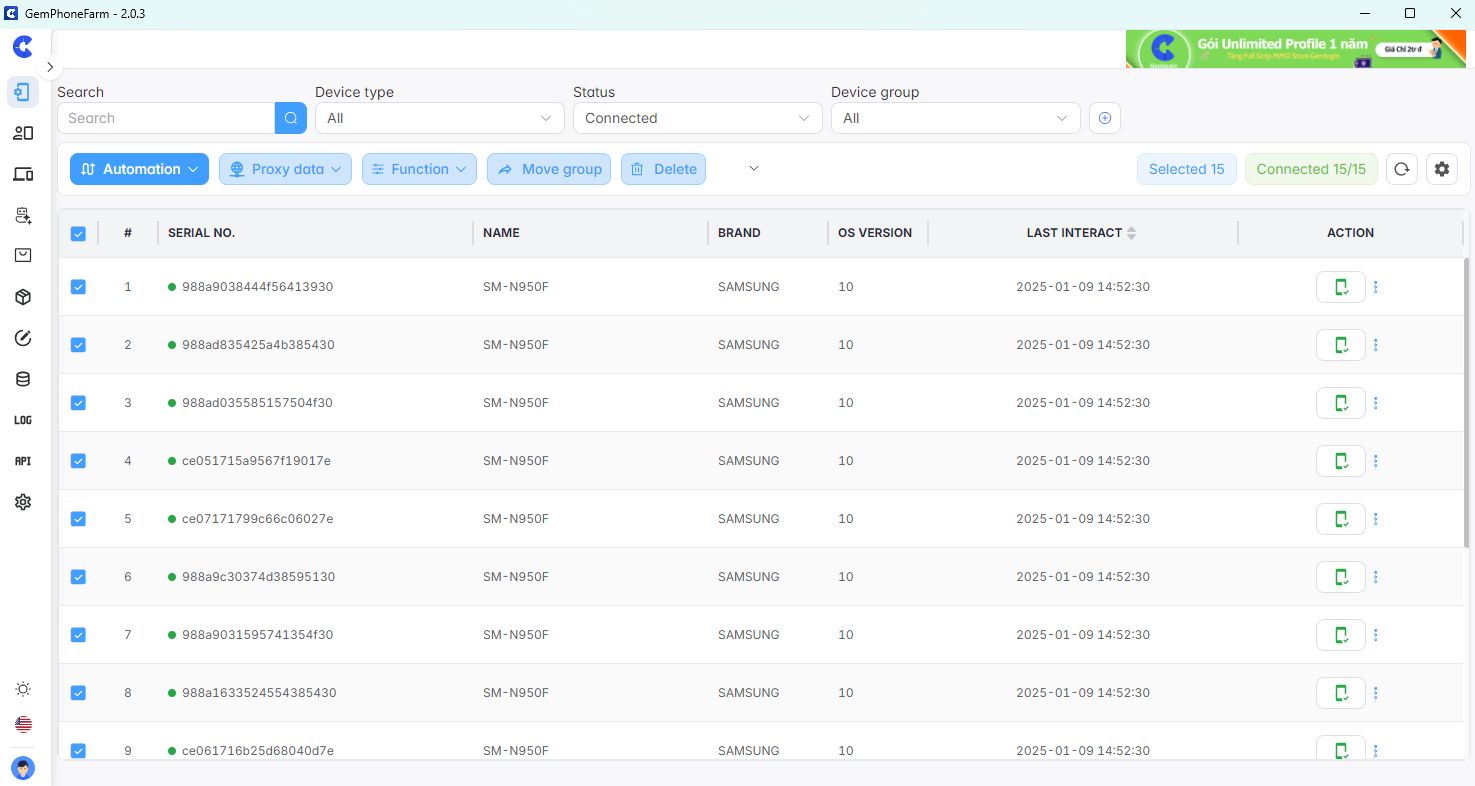 GemPhoneFarm 的 Facebook novery reg 脚本下载和使用说明