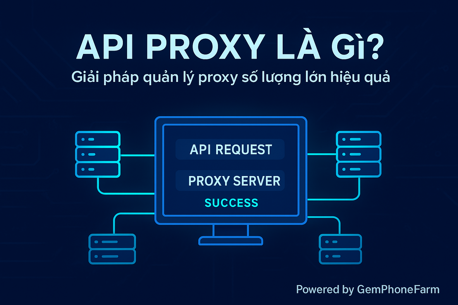 Tại Sao Nên Kết Hợp Proxy Có API Với GemPhoneFarm Khi Scale MMO?