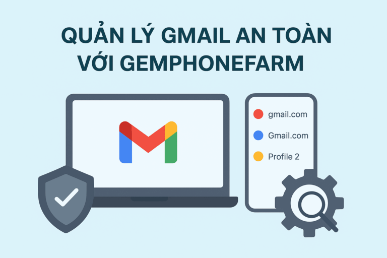 How to Effectively Manage Multiple Gmail Accounts Safely with Gemphonefarm