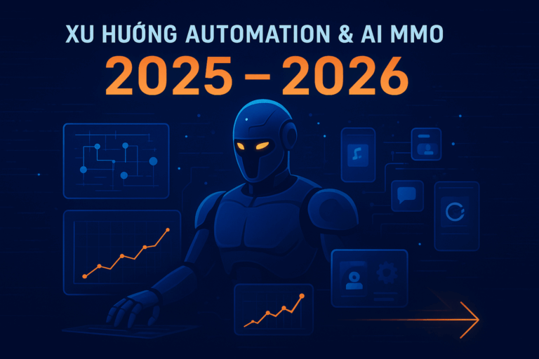 Xu Hướng Automation và AI Trong MMO 2025 – 2026: Đón Đầu Kỷ Nguyên Mới