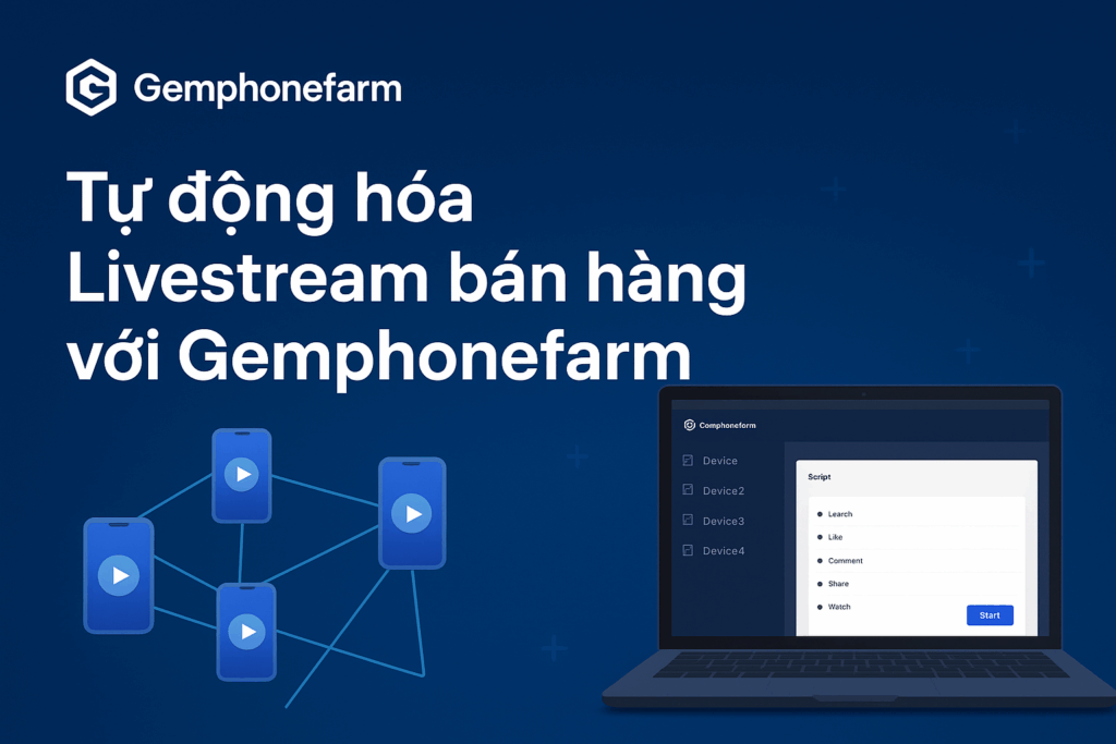 Новый тренд: автоматизация продаж в прямом эфире с помощью Gemphonefarm