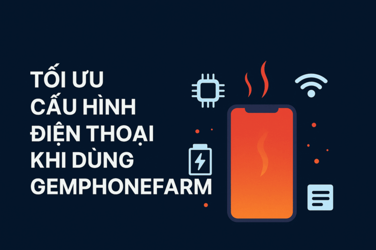 Các Giải Pháp Tản Nhiệt Phổ Biến Cho Phone Farm (Quạt, Pad, Hộp Hút Nhiệt…)